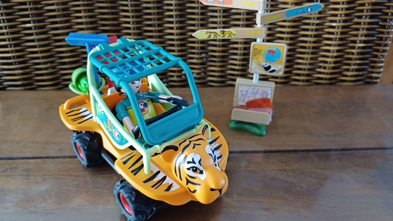 Zoo tiger playmobil vehicle – photo 9